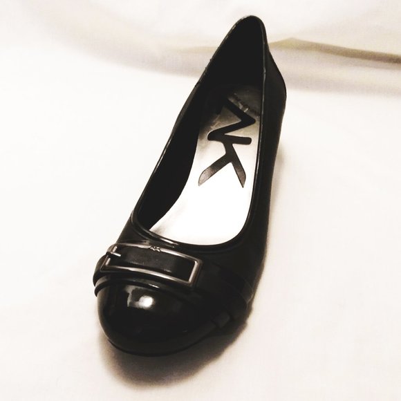 Anne Klein Sport Shoes With Wedge Heel-7M-Patent Leather/Material - Picture 6 of 16